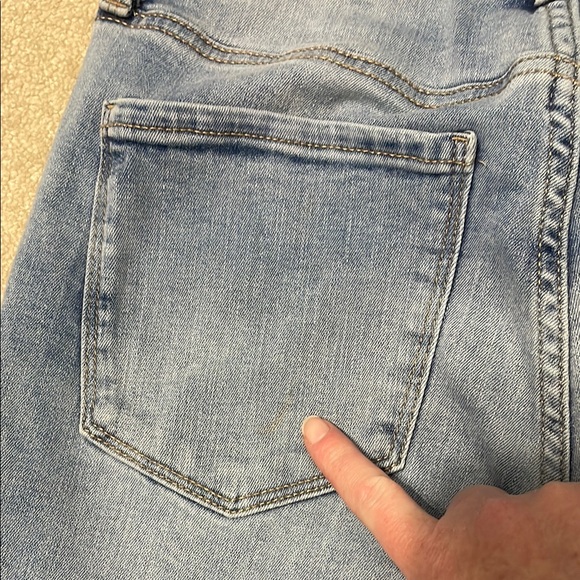 Blue Distressed Women Jeans - Picture 4 of 4